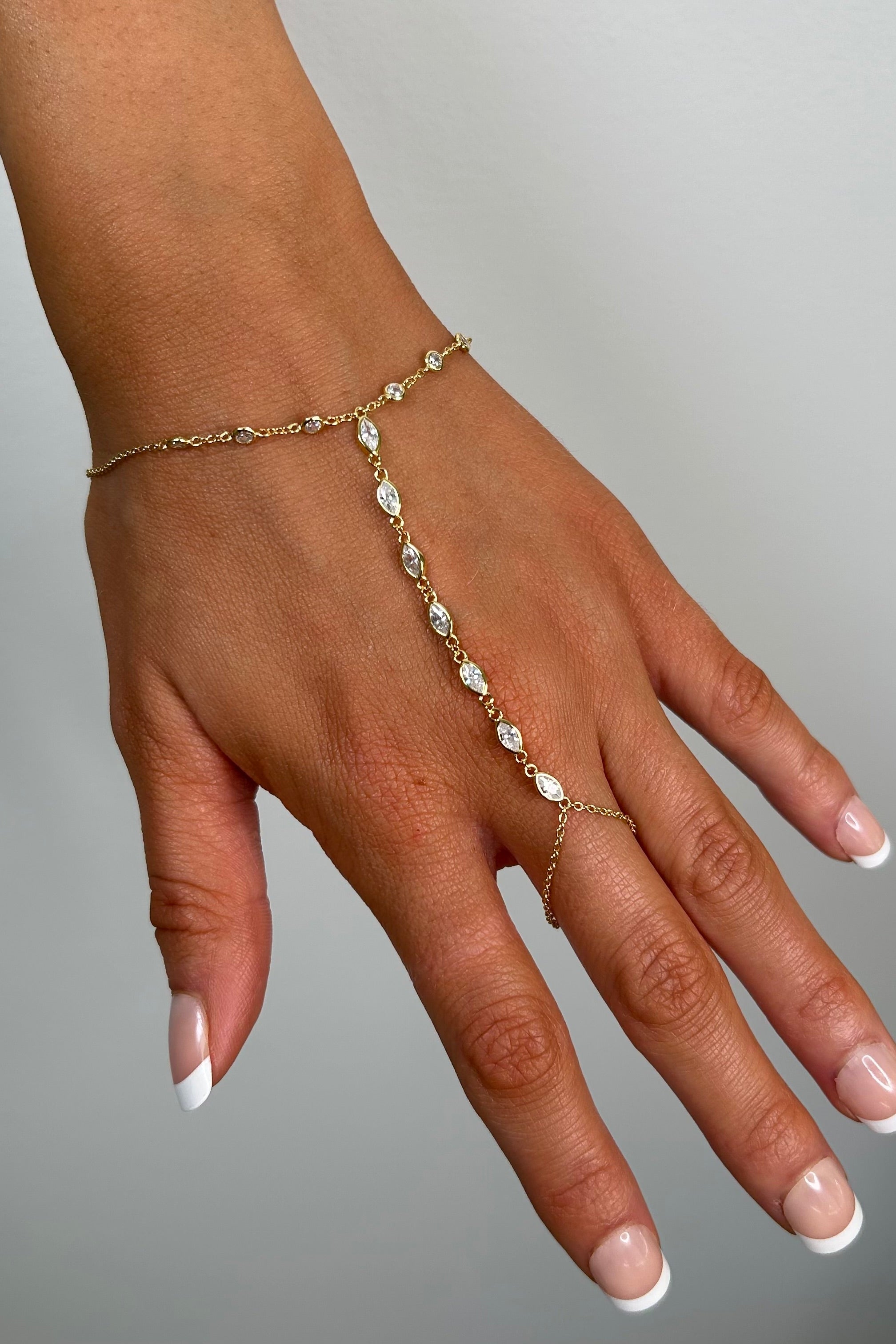 Anastasia Hand Chain Bracelet - Bikini Crush Swimwear